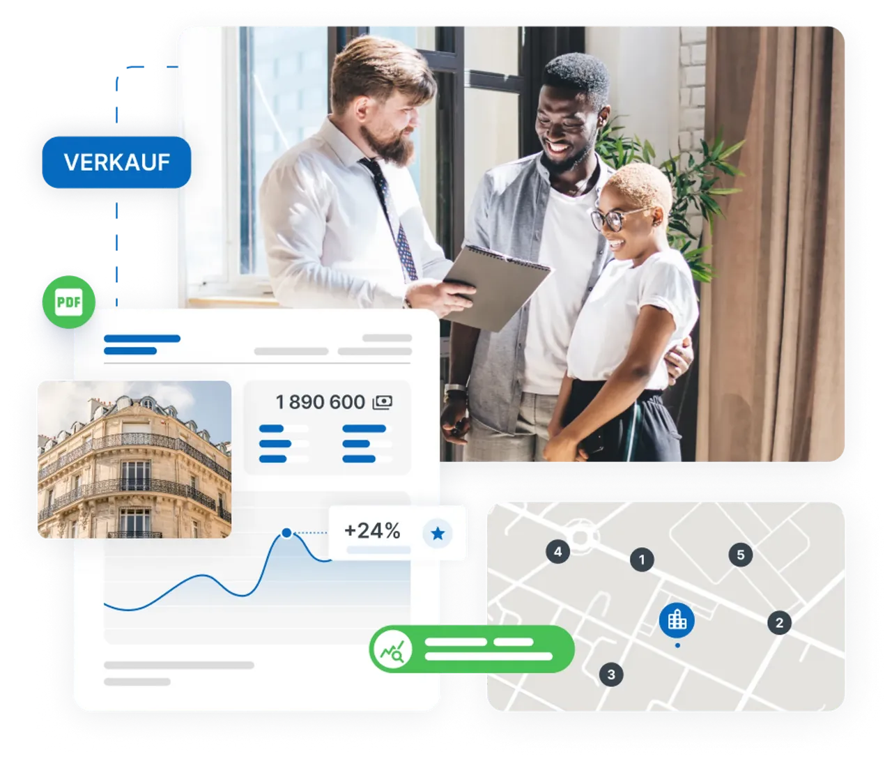 Portfolioleistung mit dem Property Performance System von PriceHubble optimieren