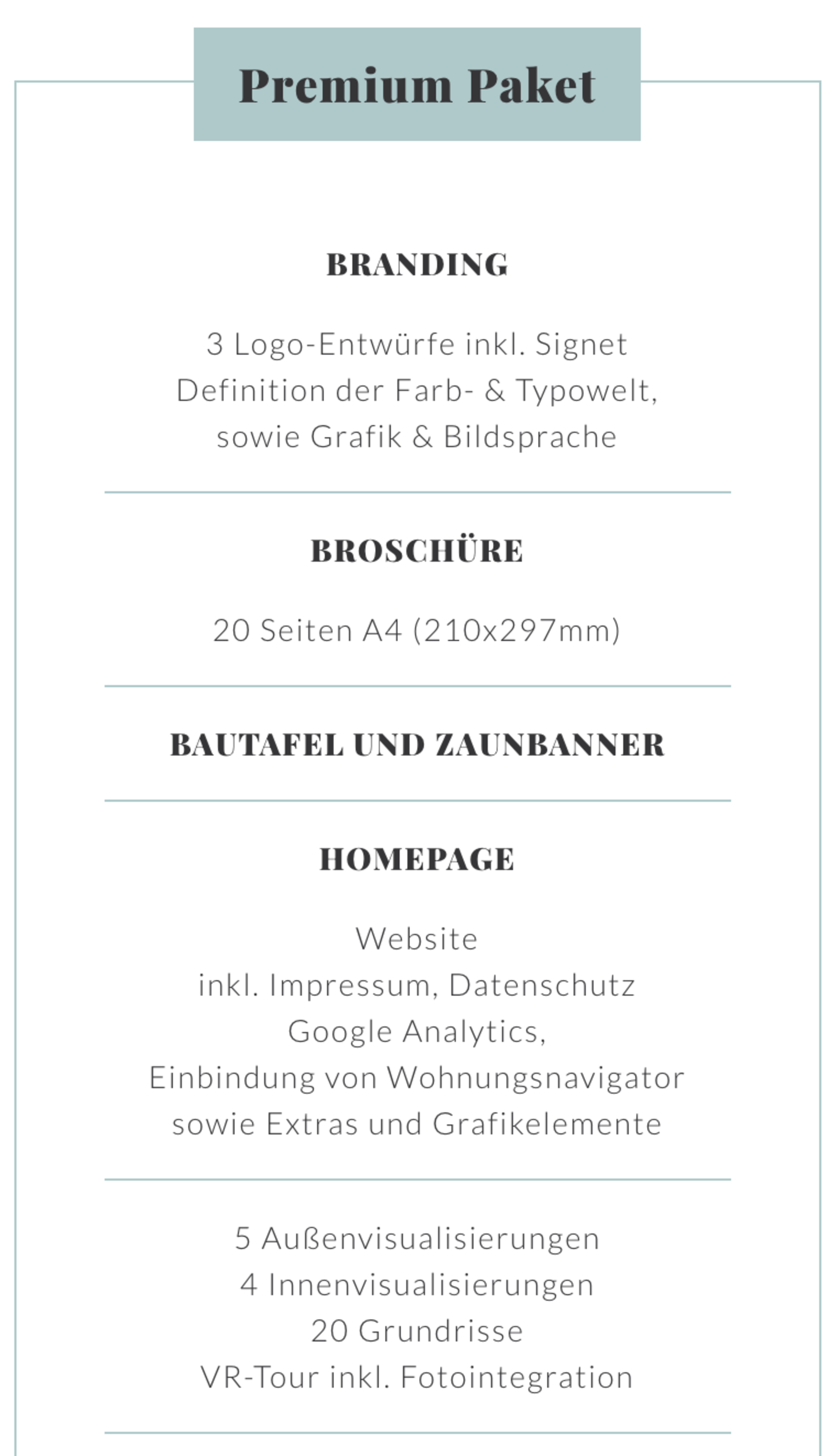 Premium Package Full Service