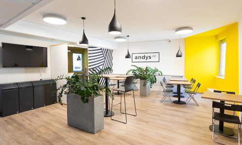 Office-as-a-Service am Vormarsch! Das Startup andys.cc eröffnet seinen fünften Standort in Wien